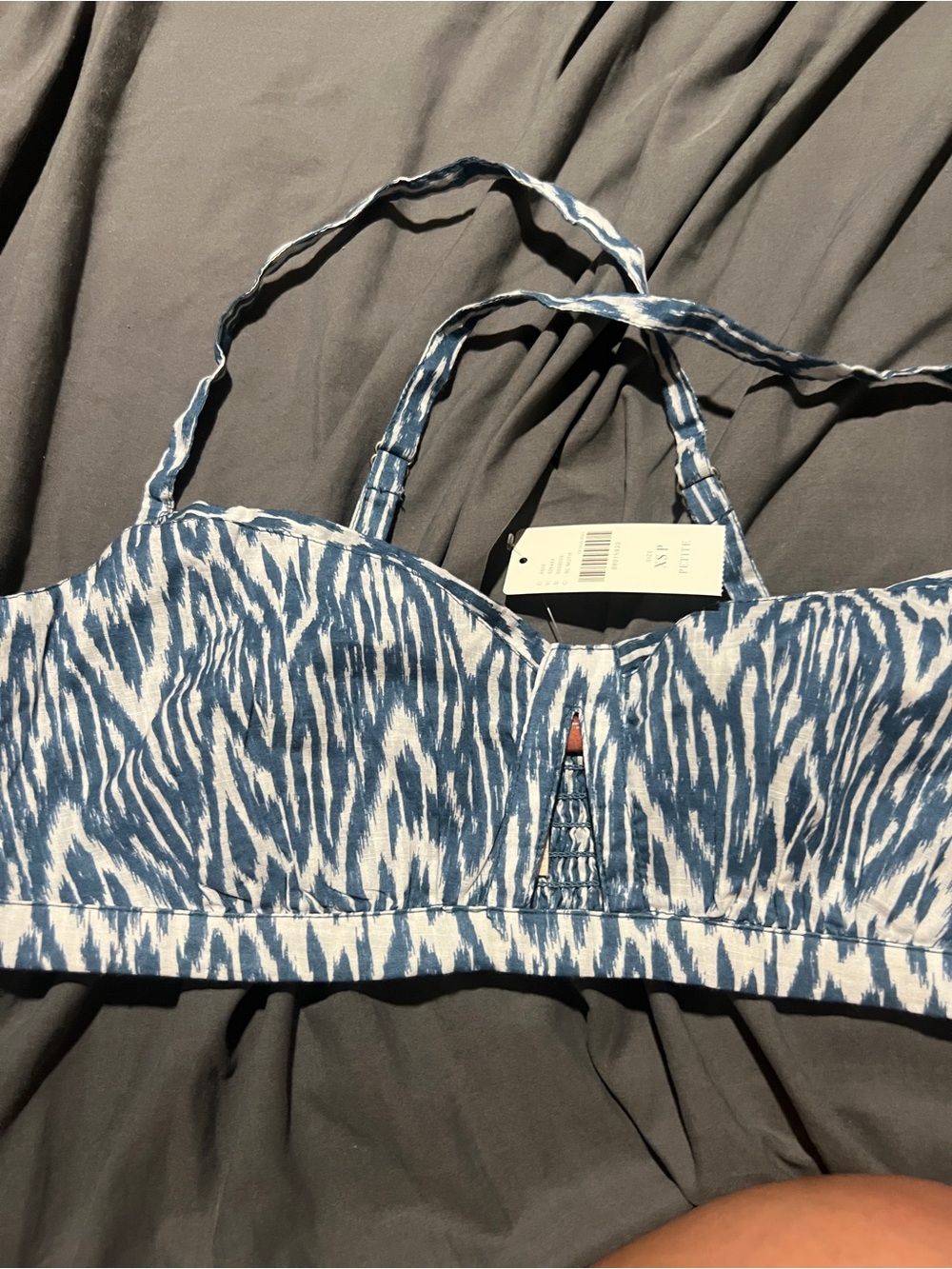 NWT! Anthropologie Pilcro Printed Surf Bra Top sz XSP - Picture 8 of 11